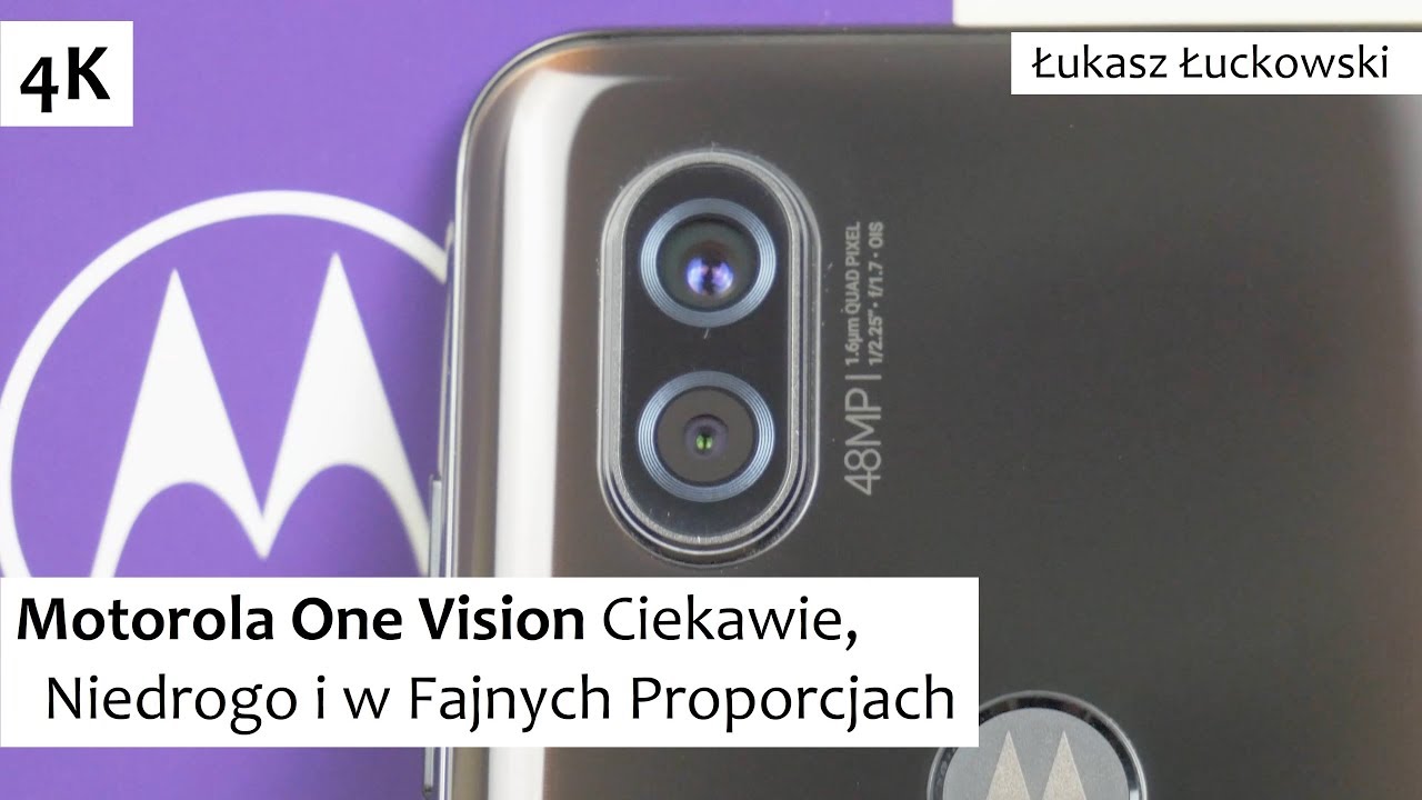 Motorola One Vision Ciekawie, Niedrogo i w Fajnych Proporcjach | Pierwsze Chwile