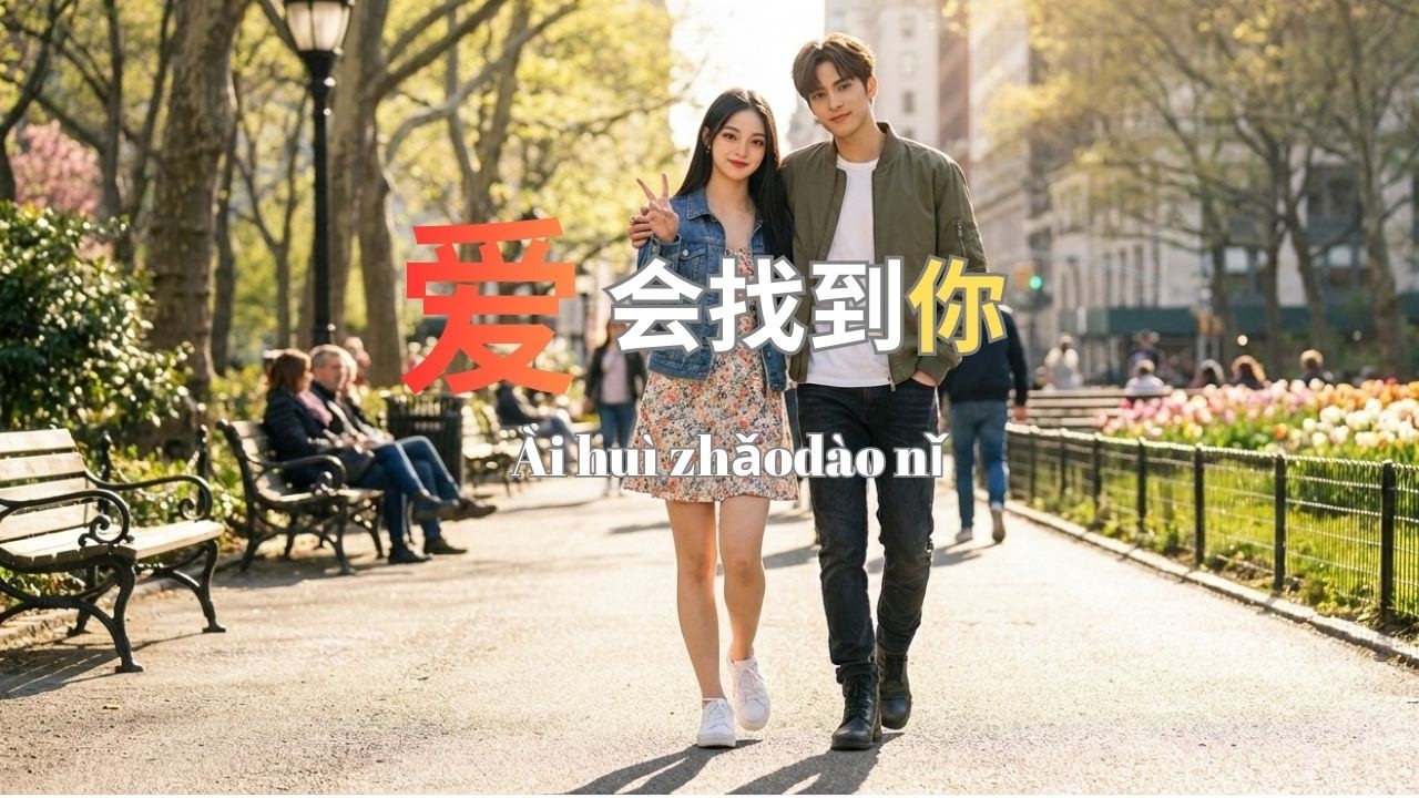 Valentine songs | 爱会找到你 (Ài huì zhǎodào nǐ) - Love will find you.