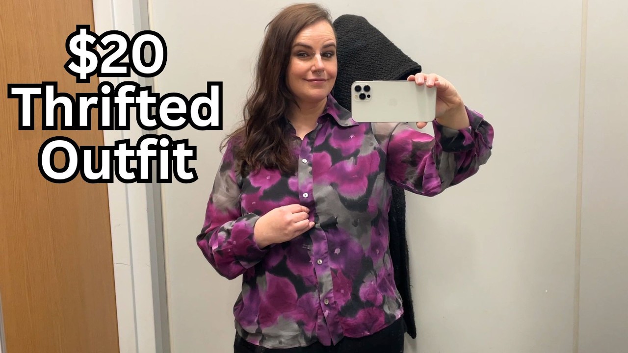 Покупка одежды для собеседования в секонд-хенде