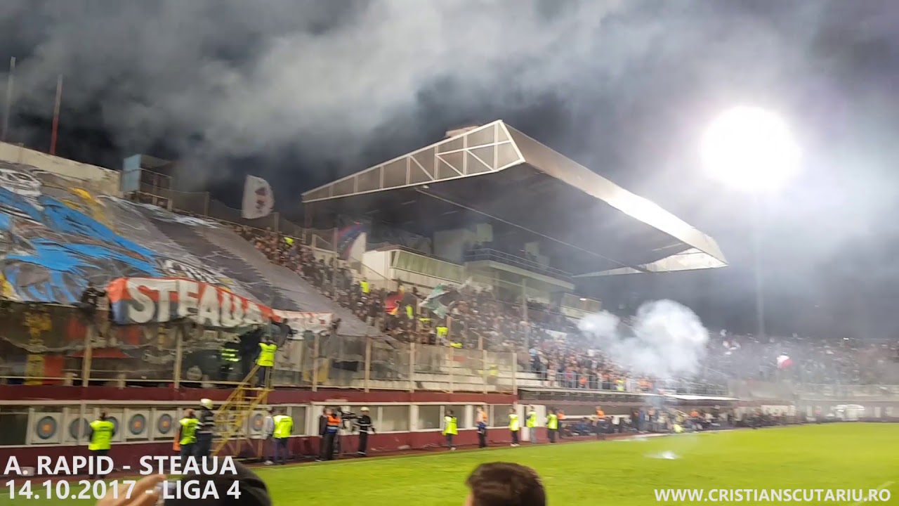 Academia Rapid - Steaua, atmosferă de meci
