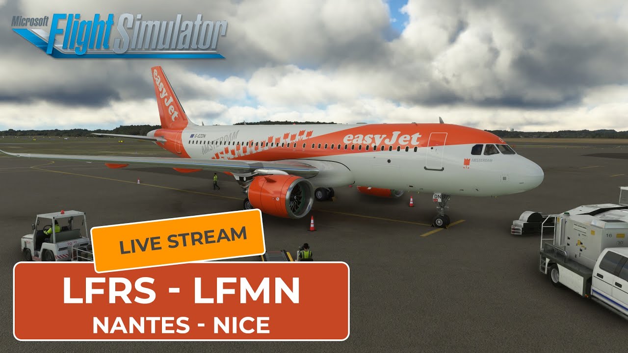LFRS - LFMN FlyByWire A32NX