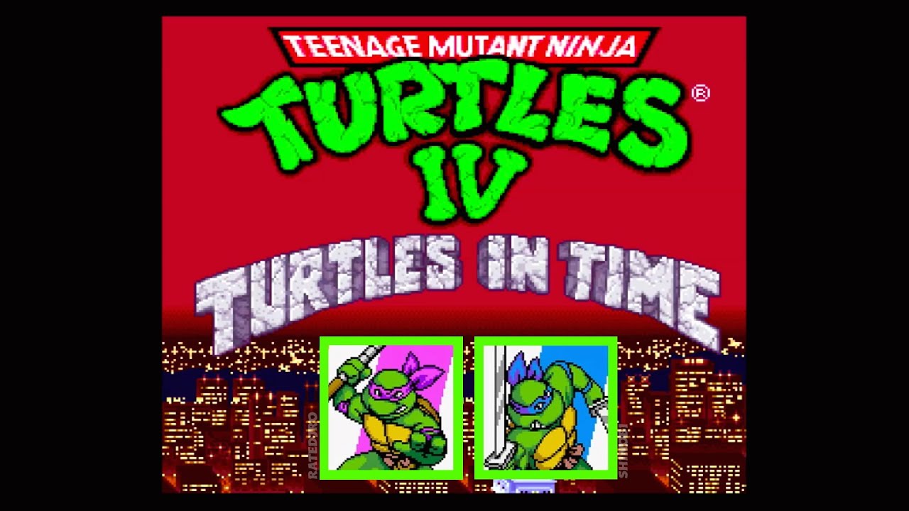 Teenage Mutant Ninja Turtles IV: Turtles in Time (SNES) | Co-op Playthrough