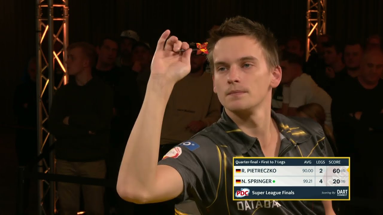 Ricardo Pietreczko vs. Niko Springer | Quarter Final | Interwetten PDC Europe Super League 2022 🎯