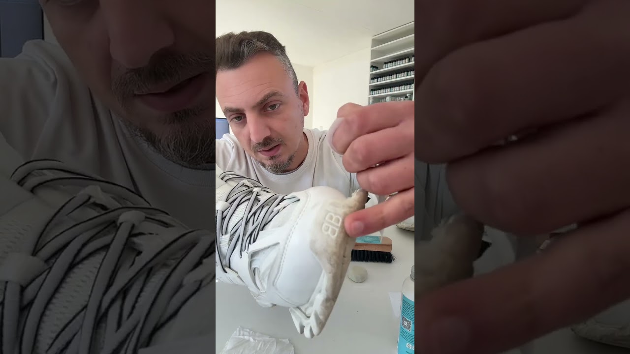 Curatare Textil Alb Piele Intoarsa si Talpa
