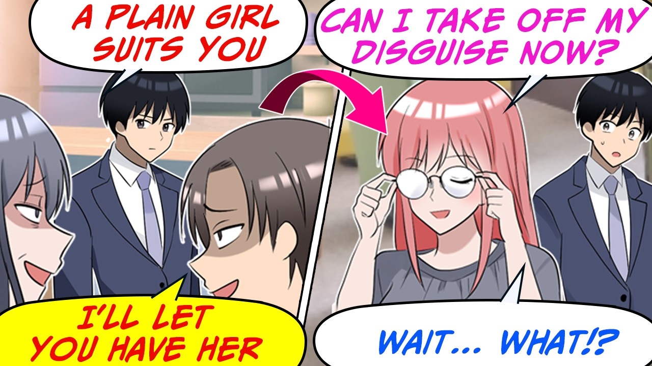 My Family Favored My Little Bro and Dissed My Blind Date! But She Unmasked... [RomCom Manga Dub]