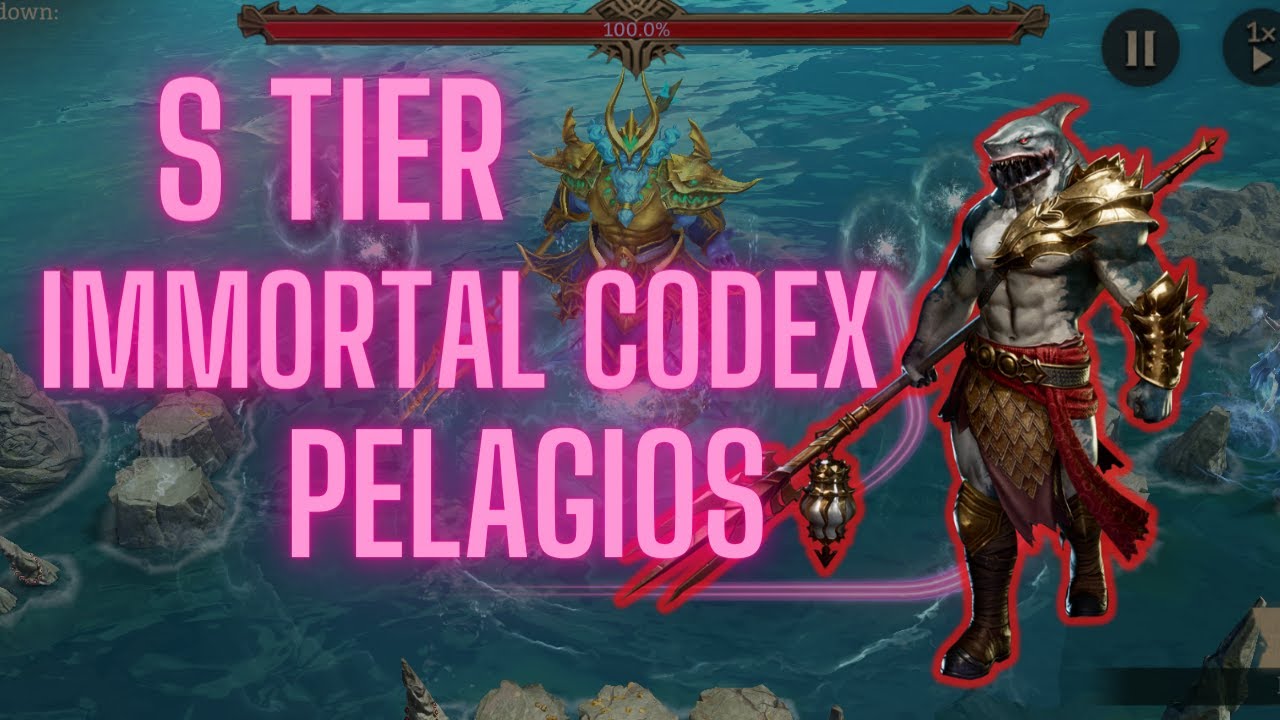 Get S Tier Easily For The Furious Torrent (Pelagios Boss) Immortal Codex | Watcher of Realms