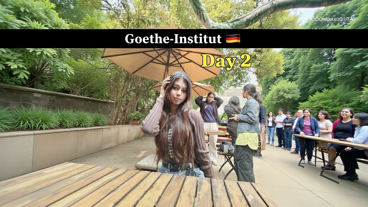 Goethe institute day 2 | german college? | Miss tweety 
