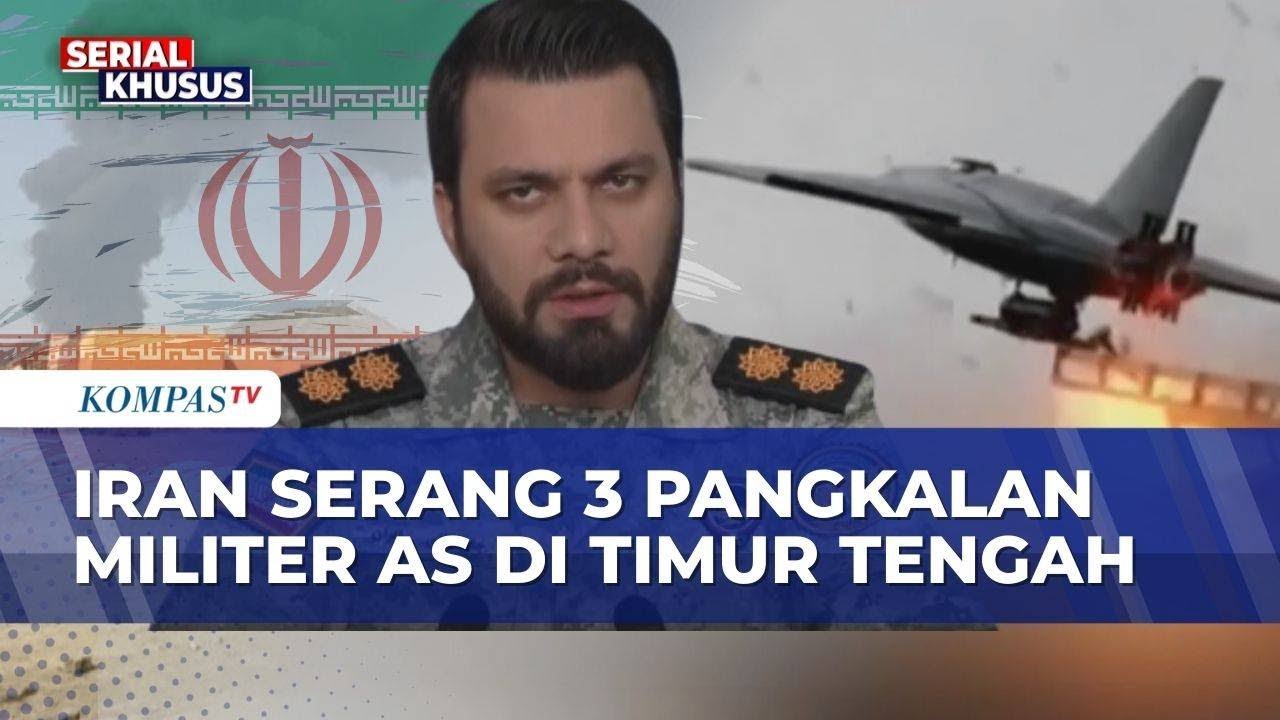 Iran Serang 3 Pangkalan Militer AS di Timur Tengah, Ancam Serang Pelabuhan Uni Emirat Arab