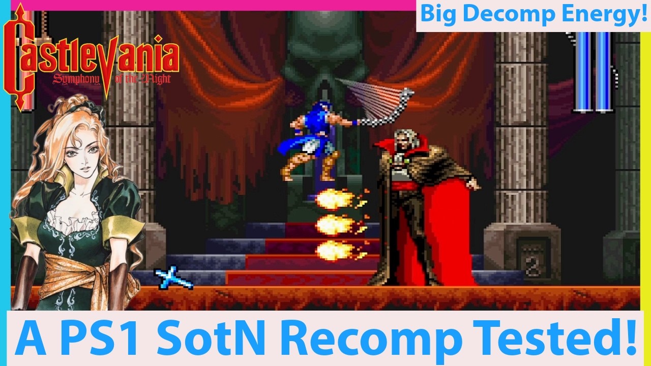 A PS1 Symphony of the Night Recomp is Coming! And I Tested It 