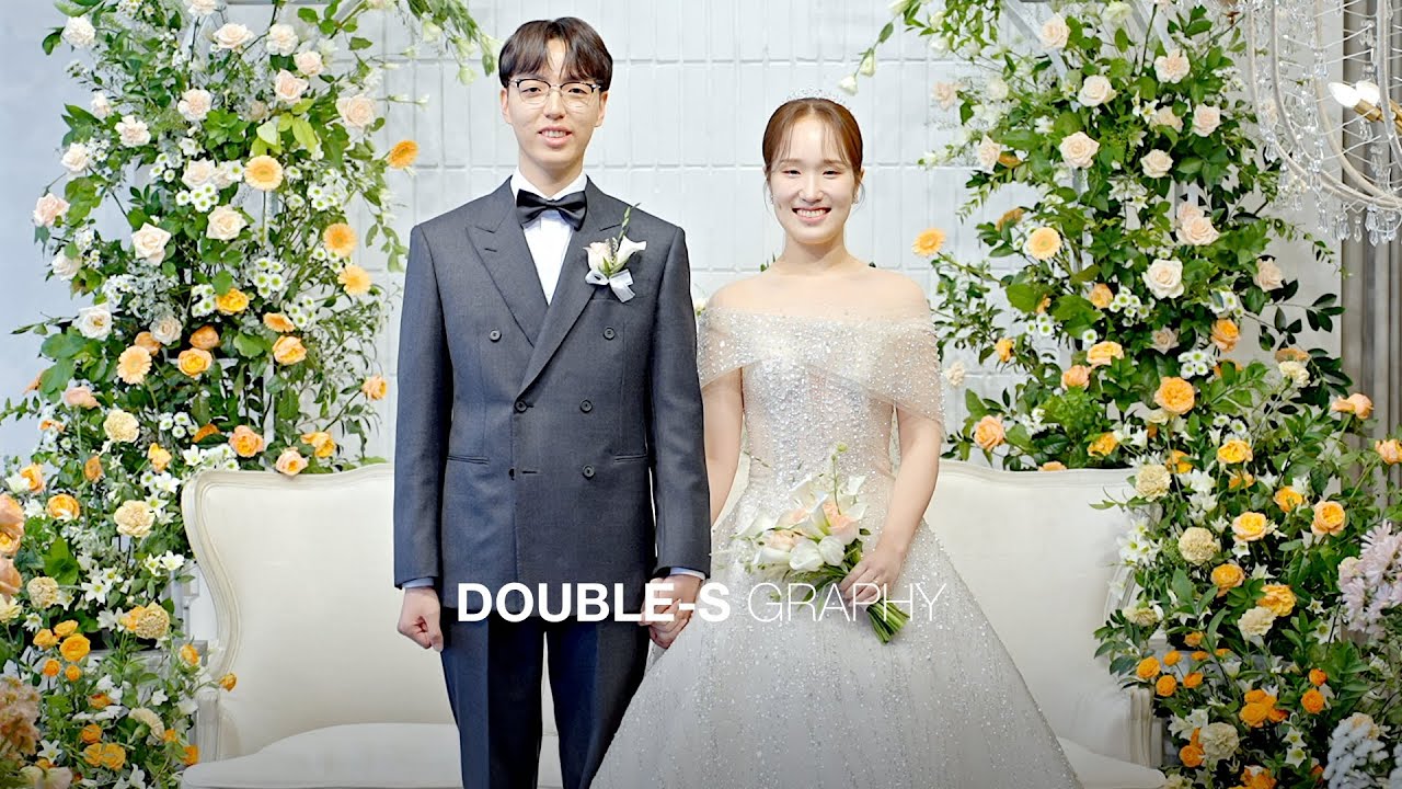 [ 4K ] 더블에스그라피ㅣ웨딩 스토리ㅣ더헤윰 르누아홀ㅣ본식dvd 광주웨딩영상 전국출장가능