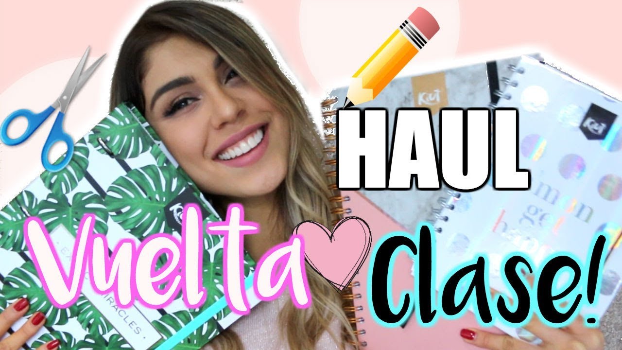 HAUL VUELTA A CLASE 2018! ( Regalo!) - Pautips