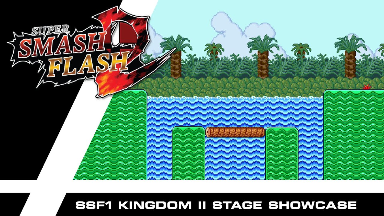 SSF2 Mods : SSF1 Kingdom II Stage Showcase (By Me)