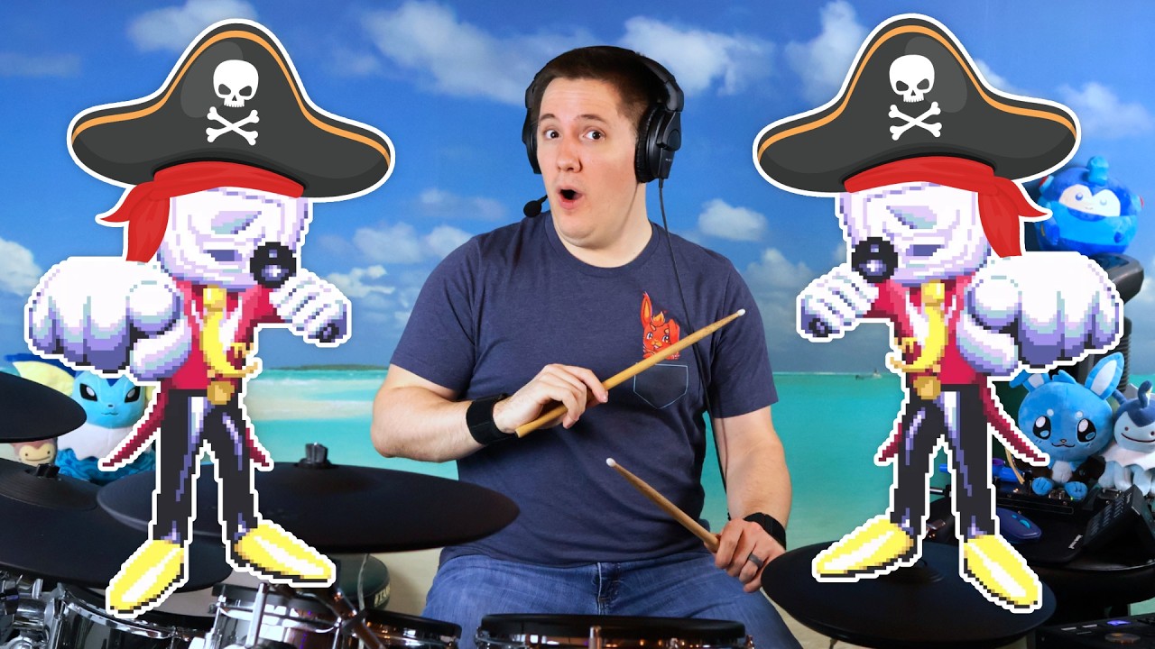 Drumming To It's TV Time From Deltarune But It's In 12/8