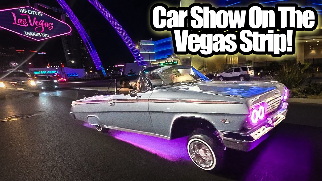 Автошоу в казино Stratosphere и LOWRIDER HOP OFF! Суперсуббота в Вегасе! (Бульвар Лоурайдер)