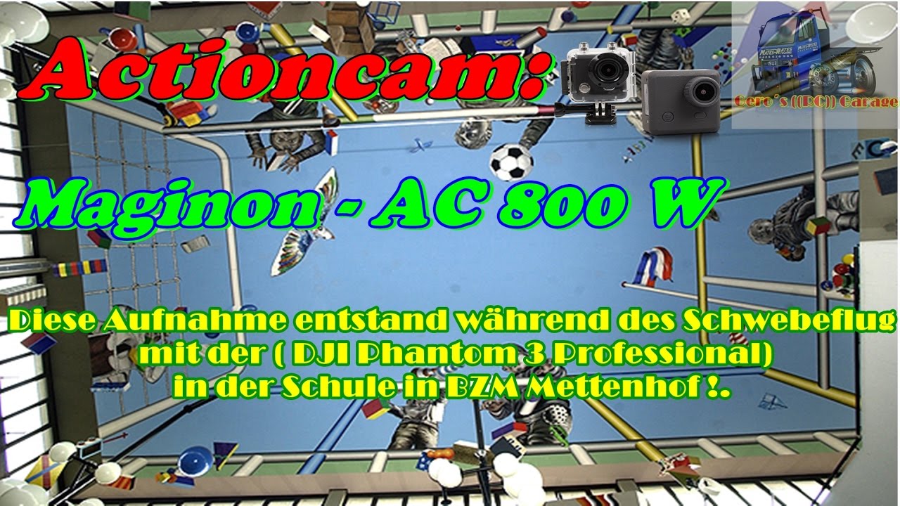 Actioncam: Maginon - AC 800 W