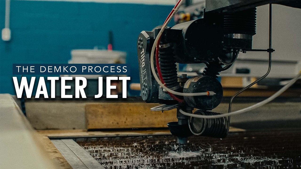 Процесс Demko | Скорость и эффективность гидроабразивной резки (с участием Майка)