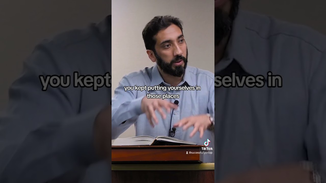What happens if you keep bad company? | Nouman Ali Khan |#shorts #muslimtiktok #islam #noumanalikhan