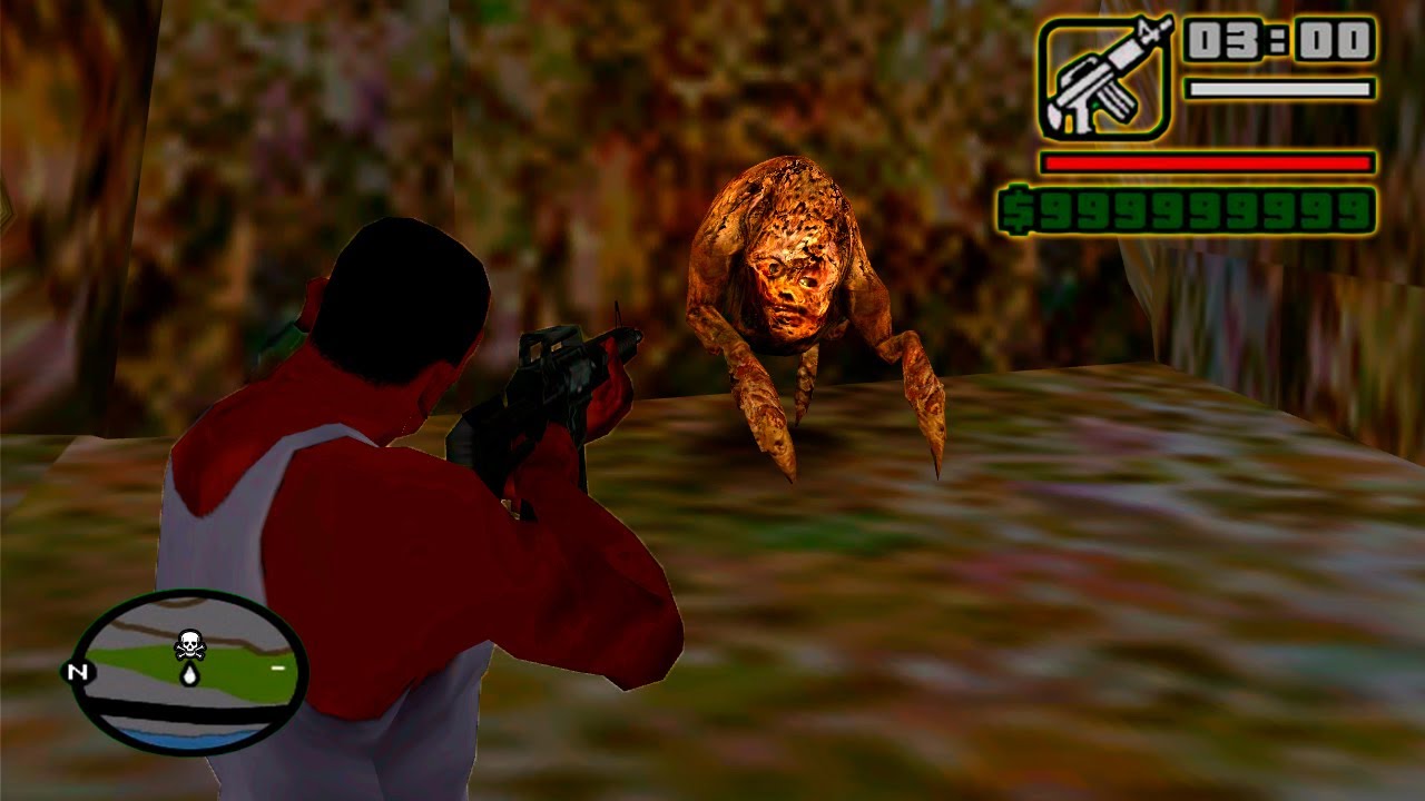 LA EXTRAÑA CUEVA DEL GTA SAN ANDREAS