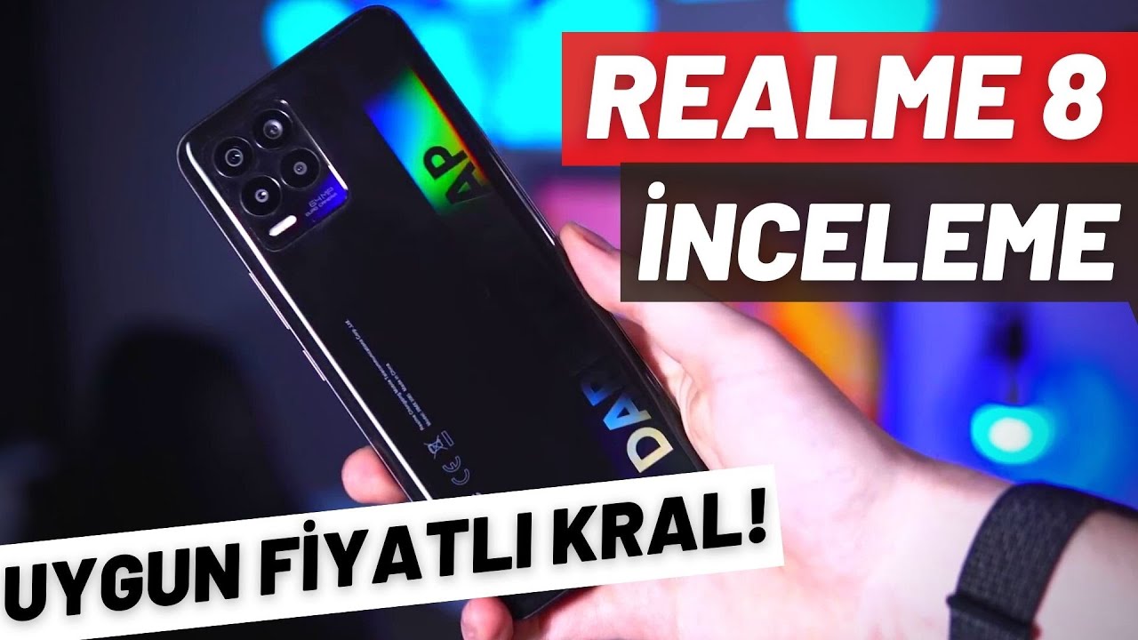 UYGUN FİYATIN KRALI GELDİ ! Realme 8 İnceleme - Kamera ve Pubg Testi