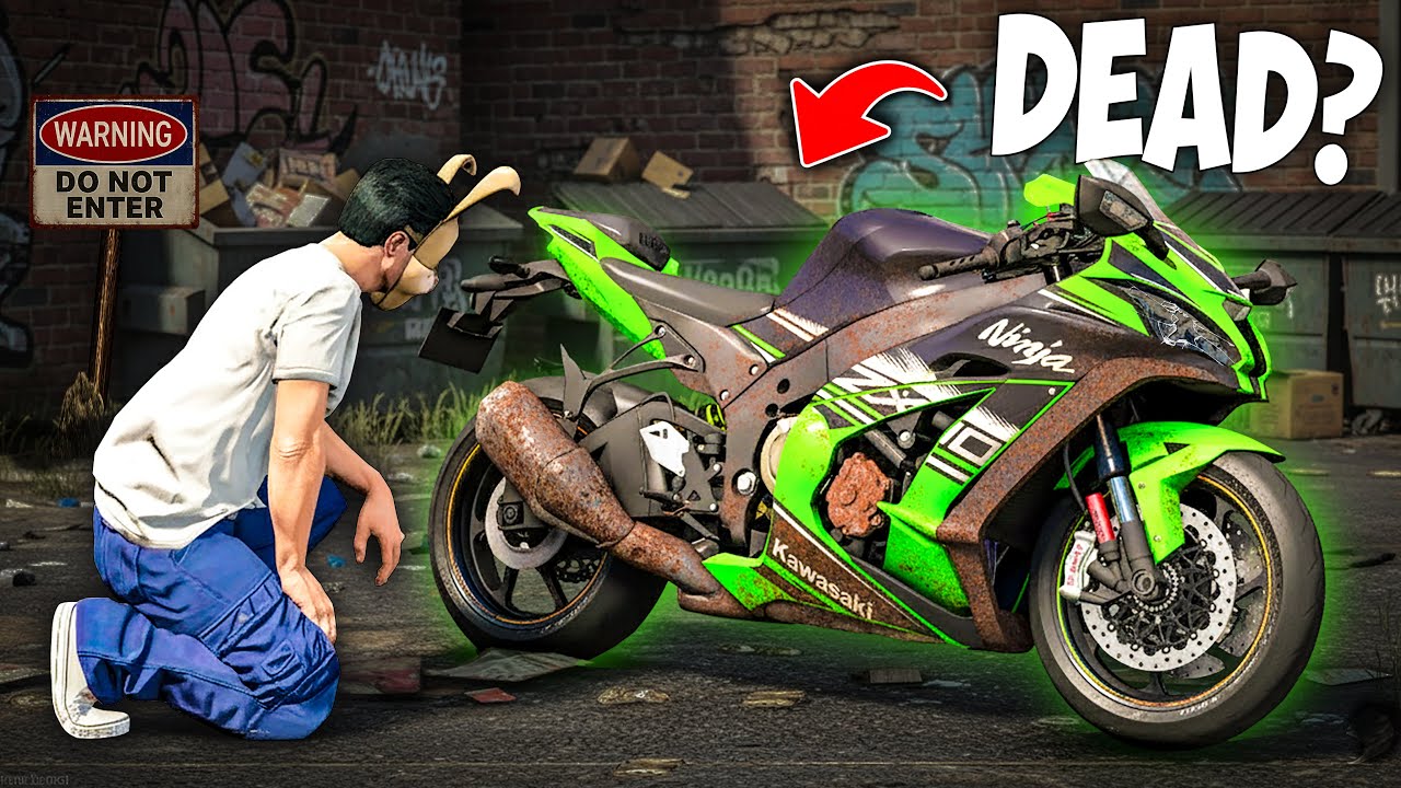 I Found an DEAD Kawasaki Ninja sa GTA 5