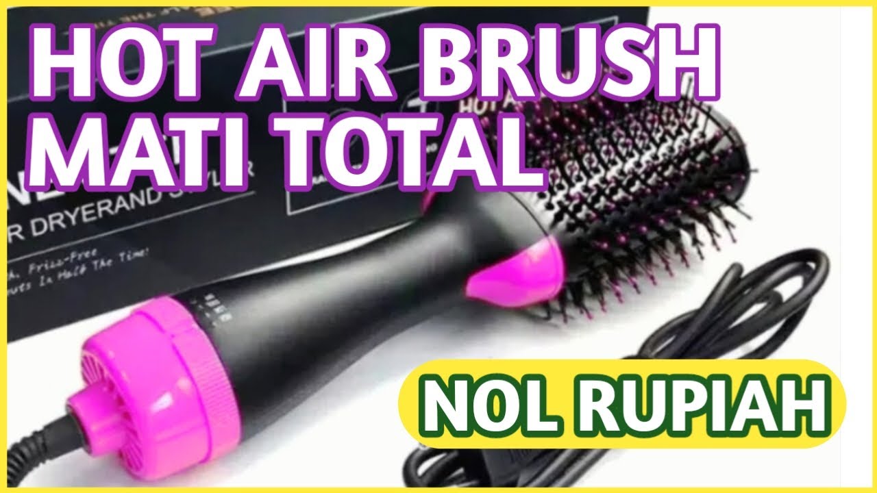 Cara membongkar dan memperbaiki hot air brush atau sisir pengering rambut | hair dryer