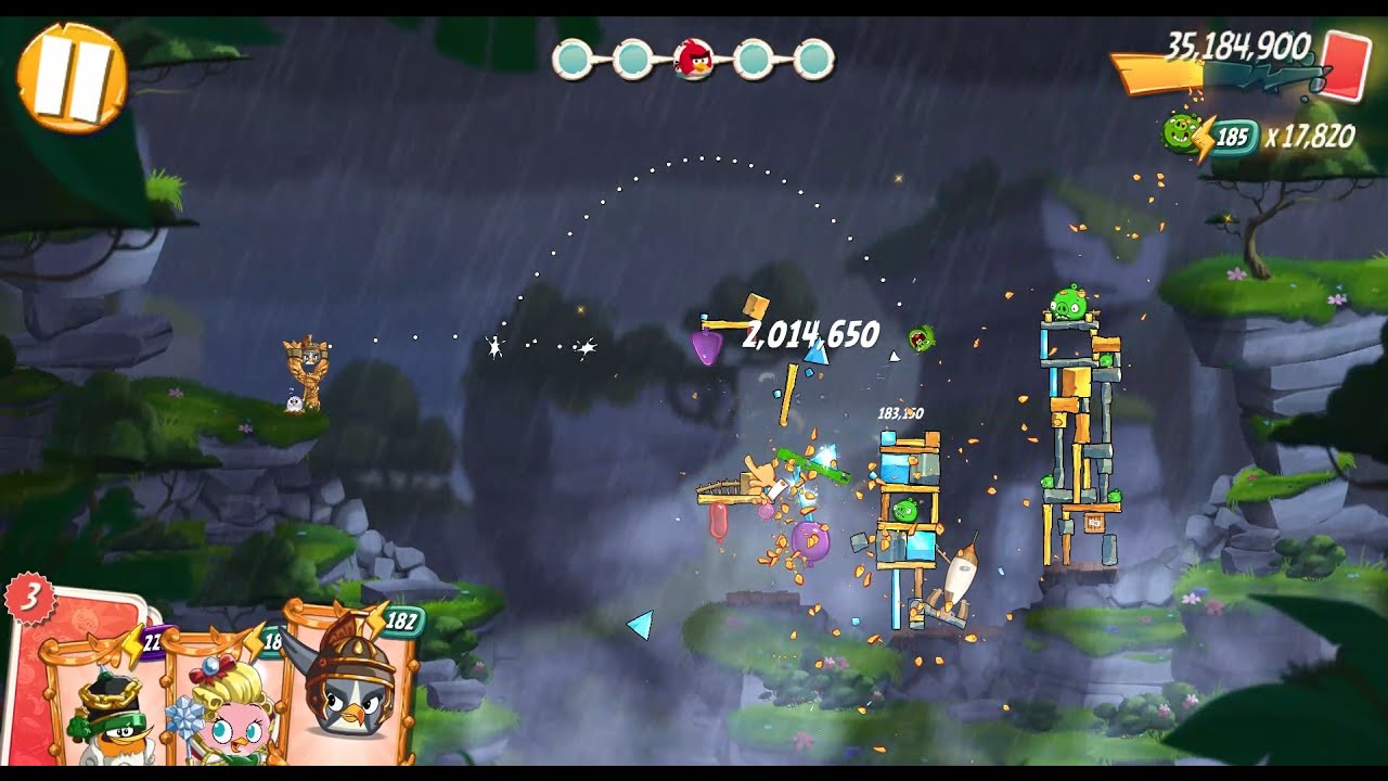Angry Birds 2 Windows PC King Pig Panic (KPP) today for extra Hal card (January 31, 2026)