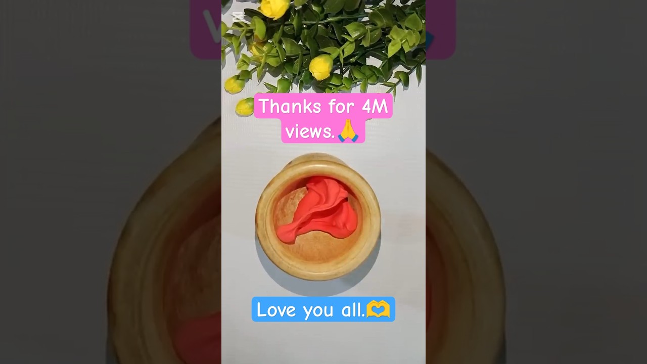 DIY Easy Slime with Clay.#diy #slime #youtubeshorts #viralshorts #shorts