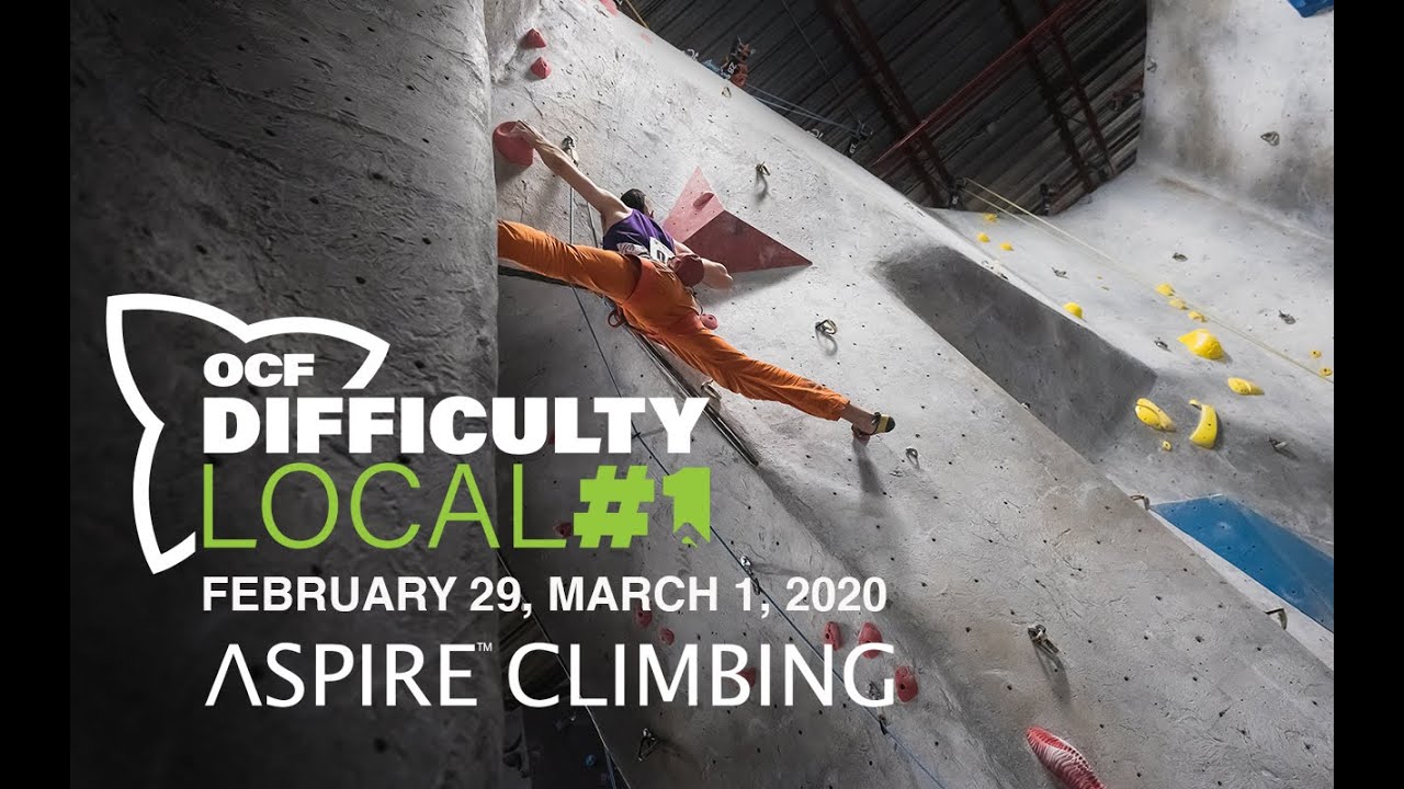 Ontario Climbing Federation Difficulty Local #1 - Aspire Climbing