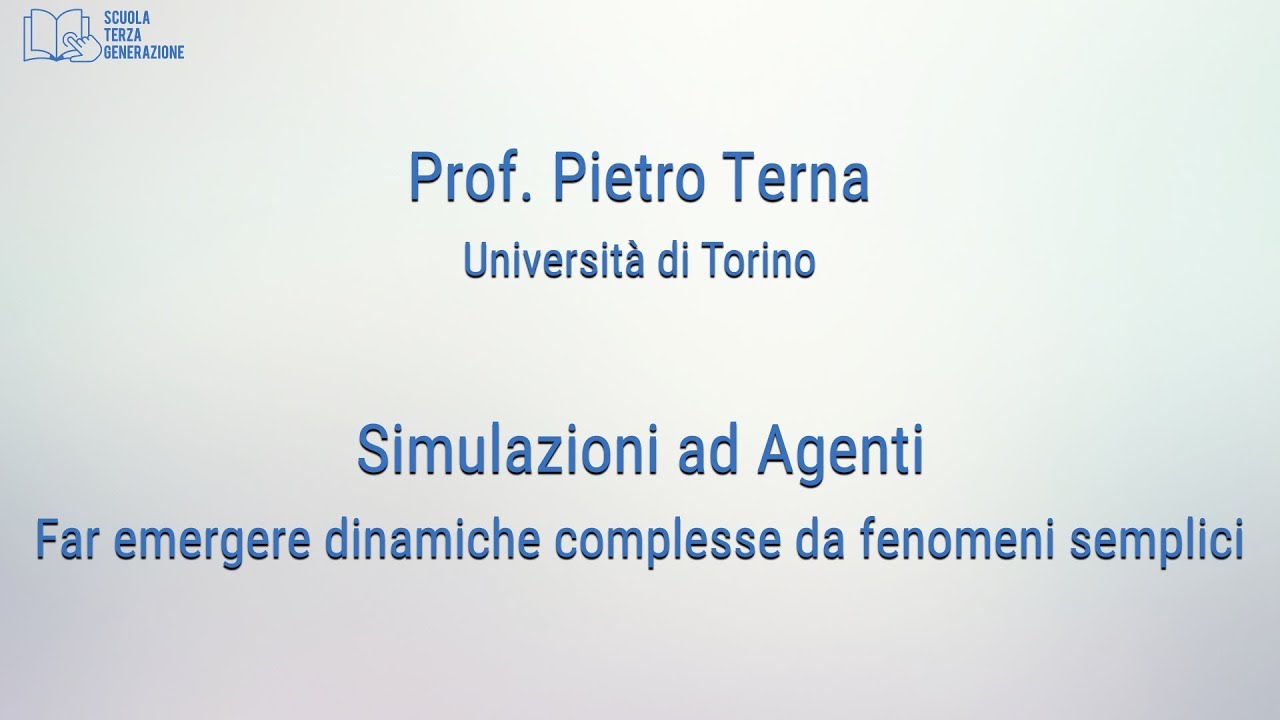 Simulazioni ad Agenti - ciclo 