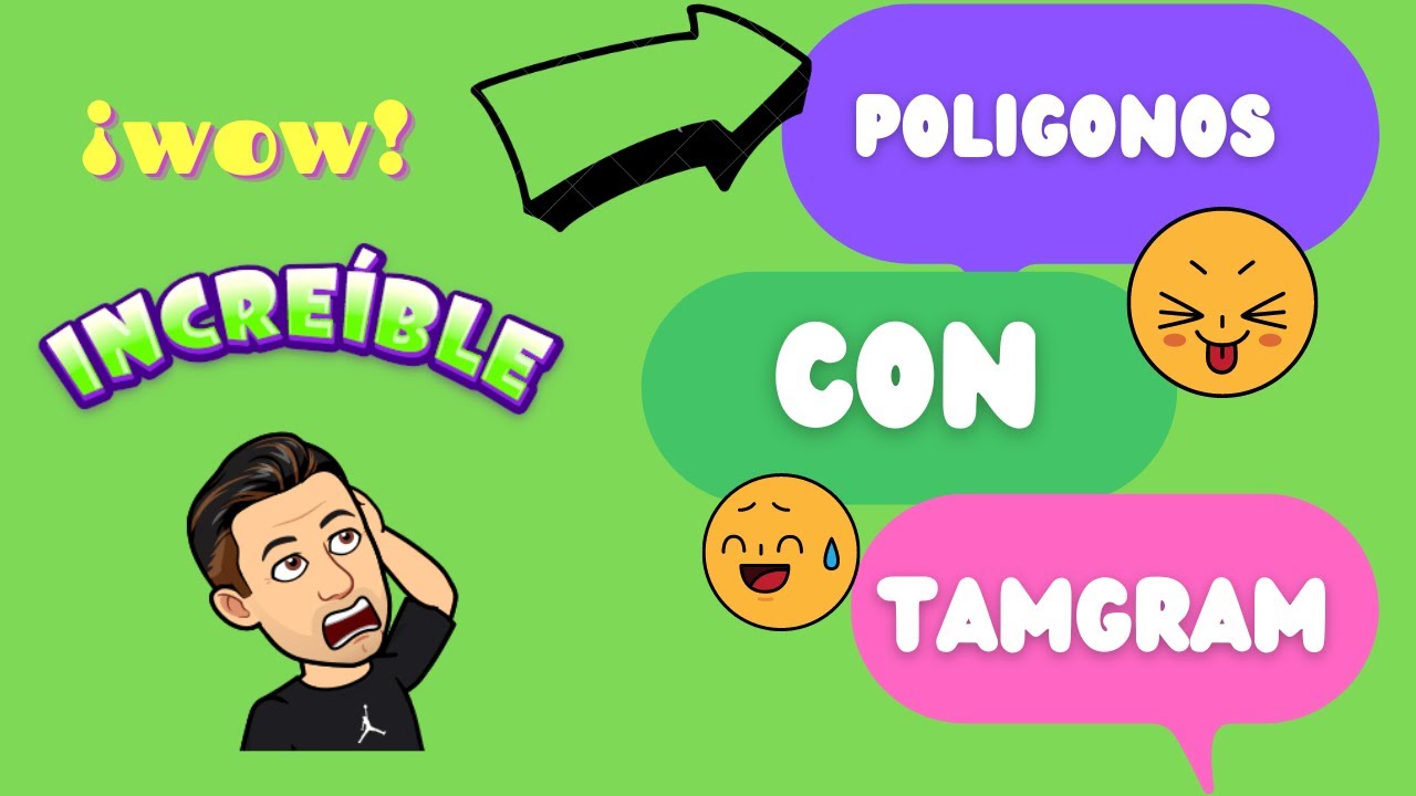 🐲Construir Polígonos con un Tangram. 2022🐲Build Polygons with a Tangram.2022.