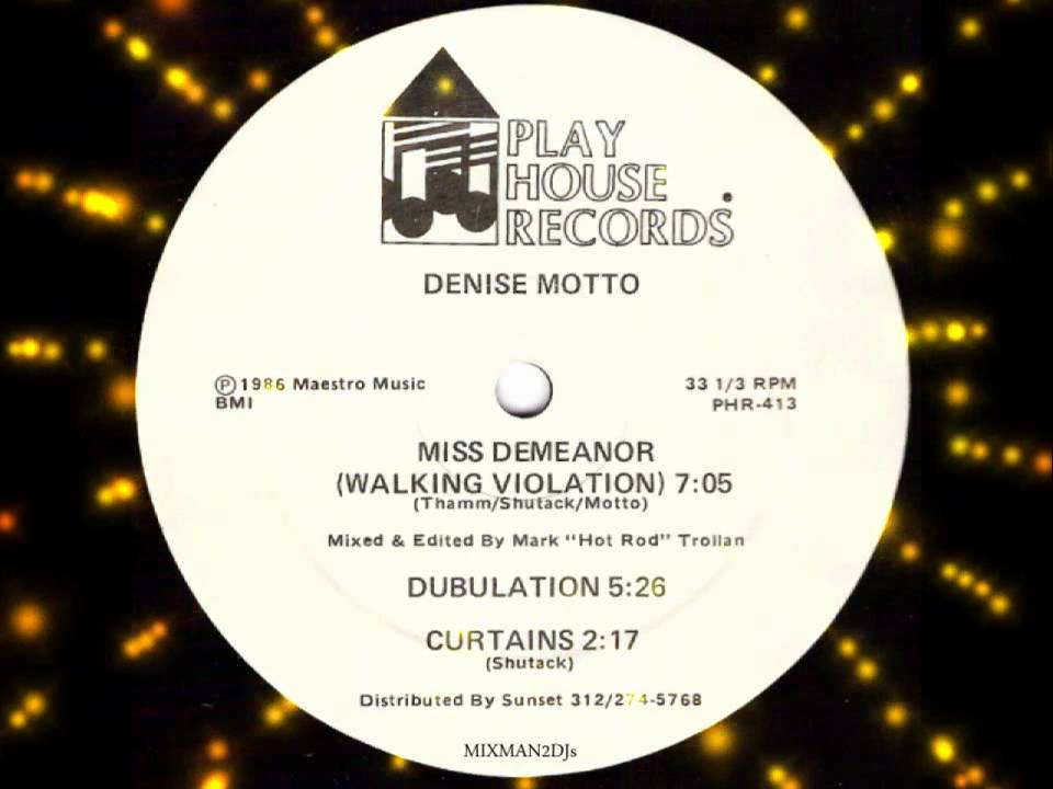 DENISE MOTTO-MISS DEMEANOR