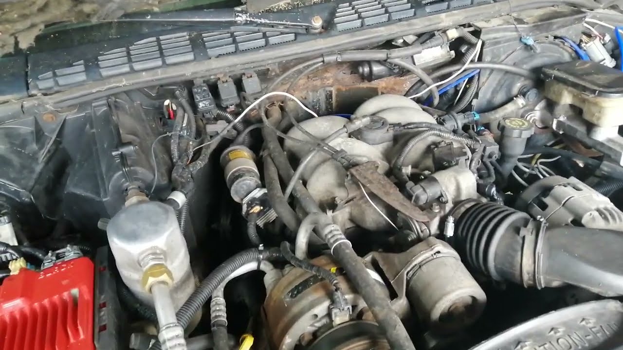 Chevrolet Blazer Tuning установка маслонаполненной катушки зажигания вместо сухой.