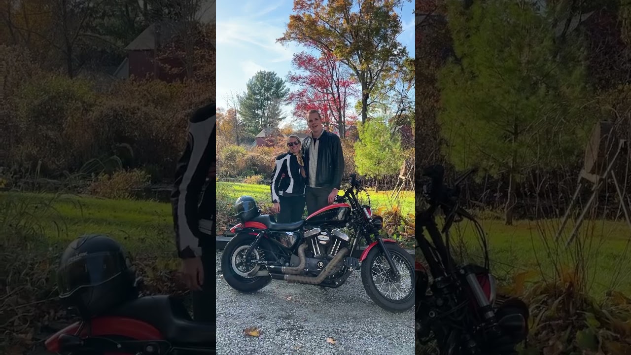 No such thing as being too tall for a Sportster.