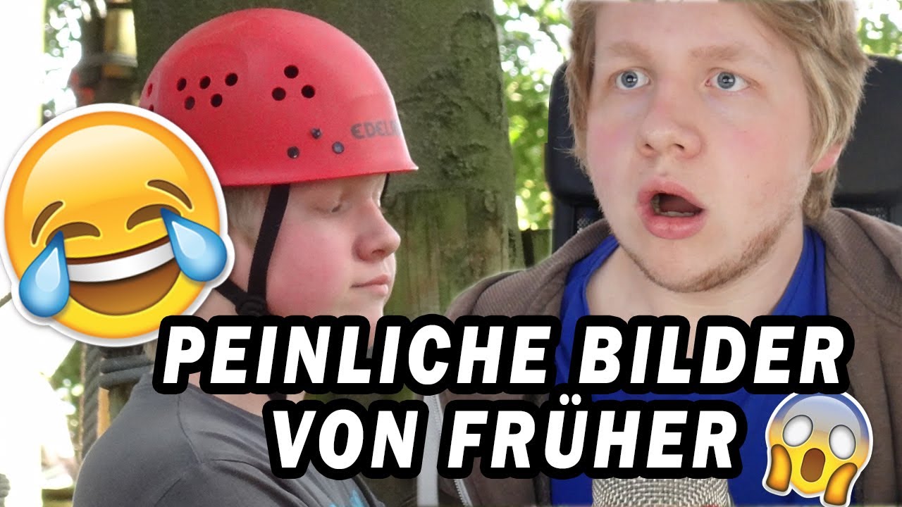 Ich REAGIERE auf PEINLICHE ALTE BILDER! 😂😱 I Daniel Obermann