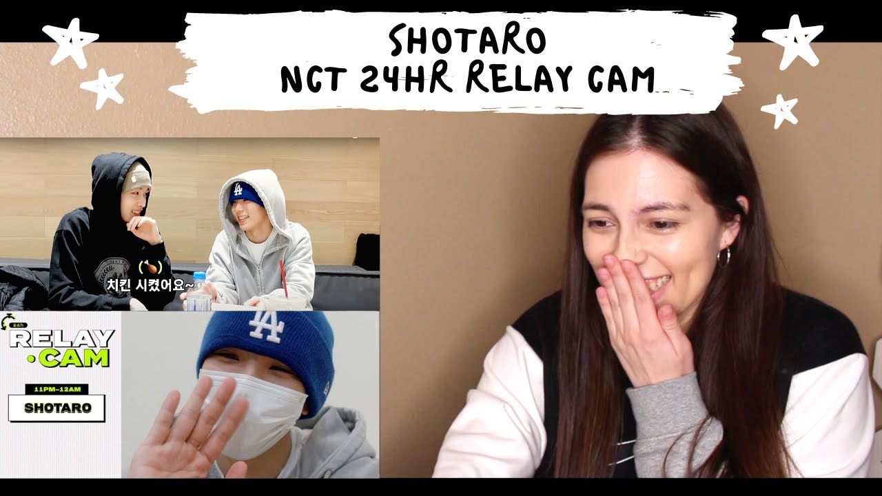 ⏱SHOTARO : 11PM-12AM｜NCT 24hr RELAY CAM REACTION