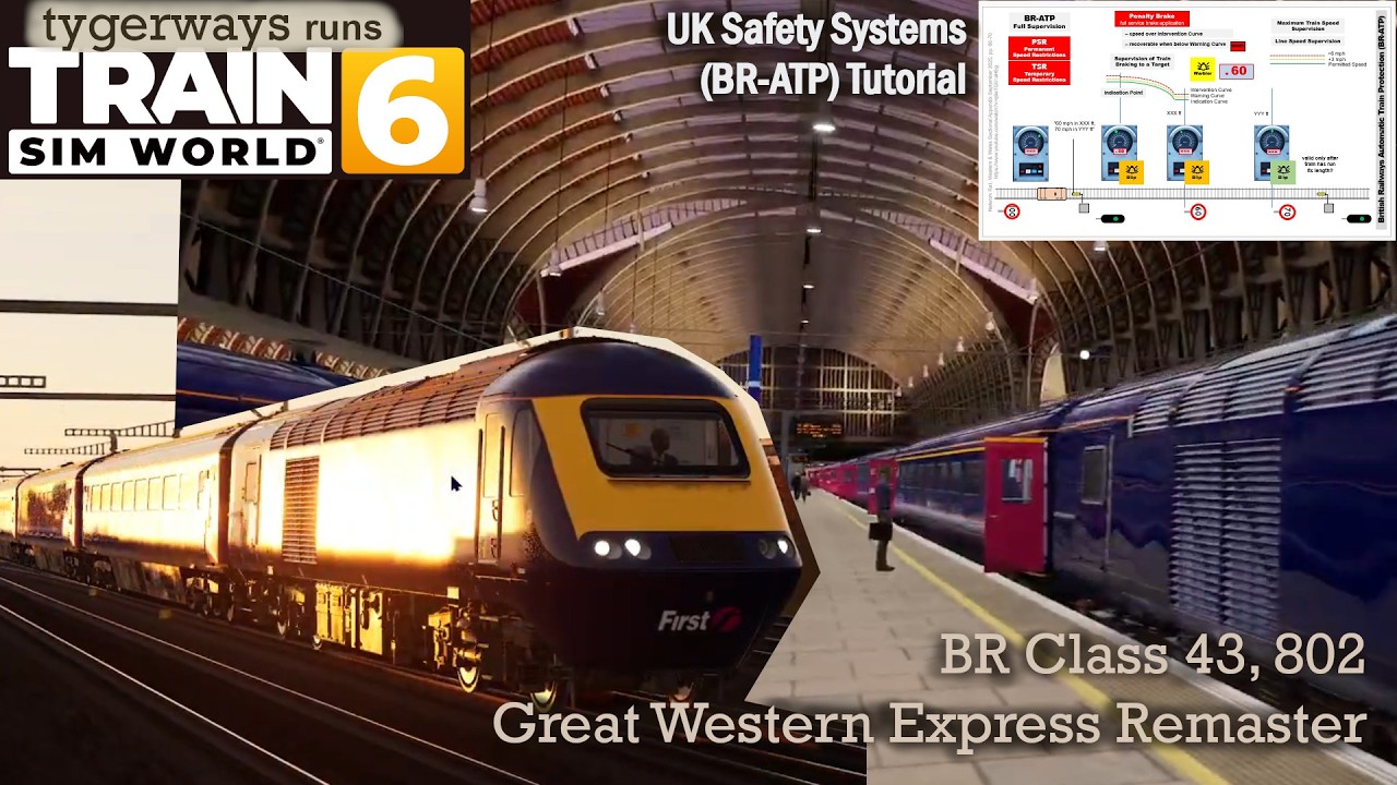 UK Safety Systems: BR-ATP on GWE Remaster | not really, but in theory (Train Sim World 6)
