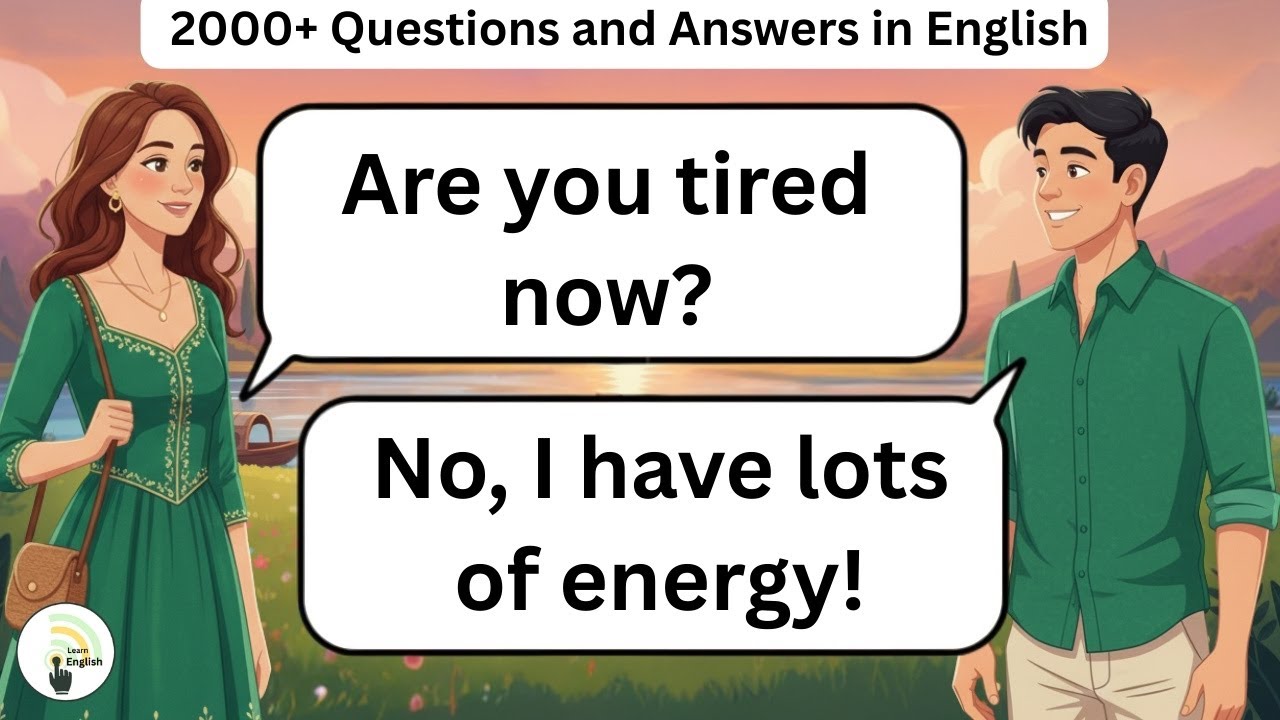 2000+ Questions and Answers in English | English Conversation Practice | Learn English