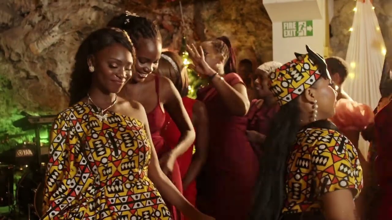 African wedding party in Mombasa, Kenya at Coastal Voyager resort