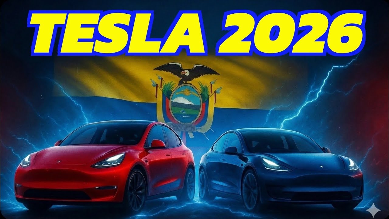 🔴👉TESLA llega a Ecuador en 2026 🇪🇨 ¿Listos para el cambio?