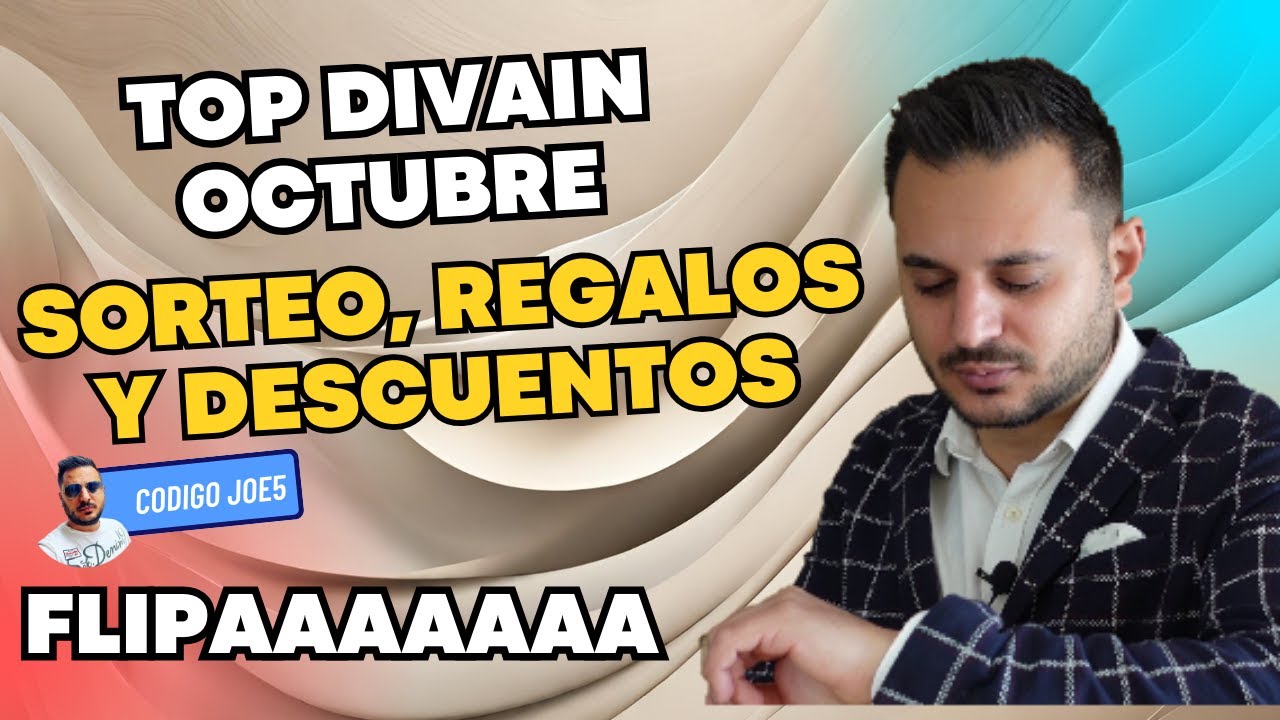 TOP DIVAIN DESCUENTOS Y SORTEO - CODIGO DESCUENTO JOE5MAYO