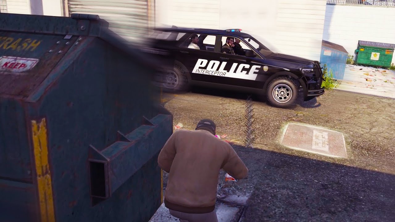 Мистер К. нападает на всех полицейских, чтобы помочь Винни сбежать | Nopixel 4.0