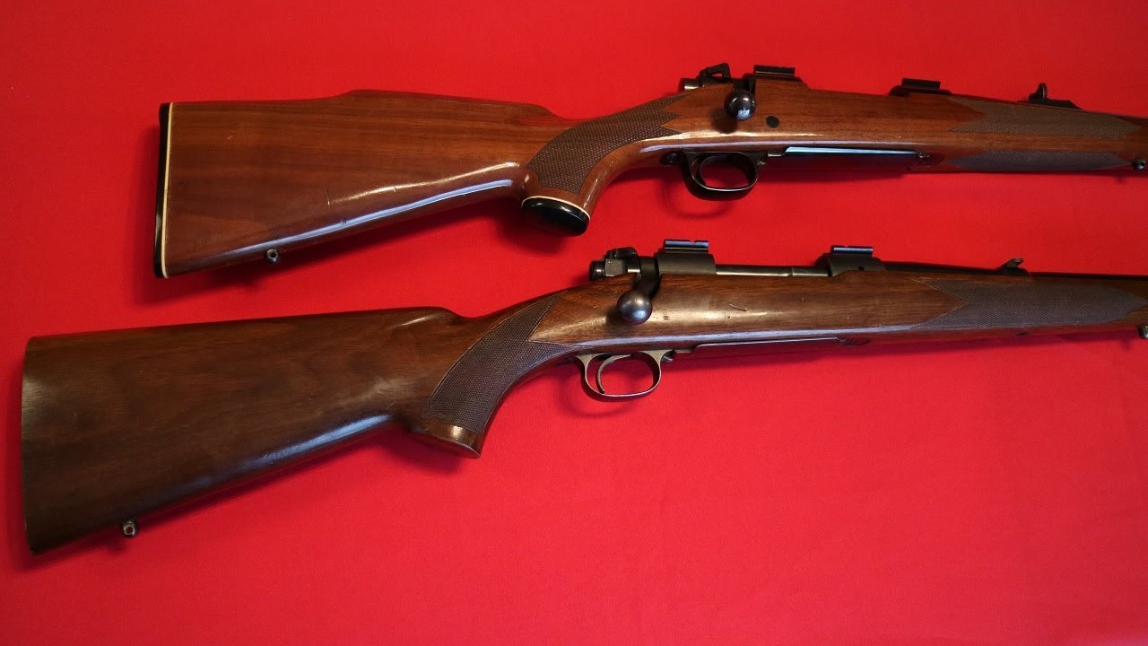 Winchester Pre 64 Model 70 против Post 64 Model 70