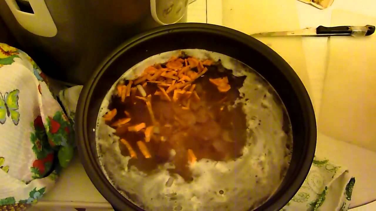 Готовим суп в мультиварке