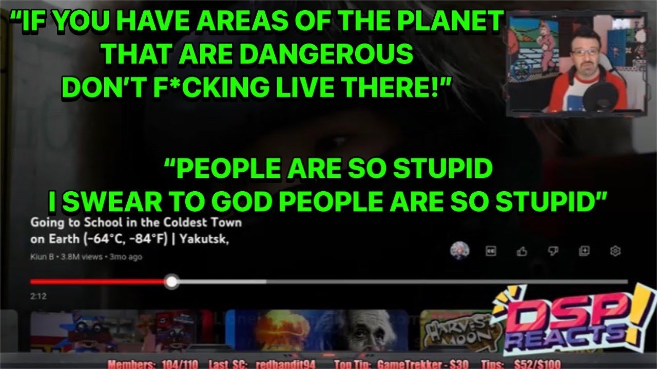 DSP Has One Of His Worst Takes On DSPReacts And Insults Viewers When Called Out On It