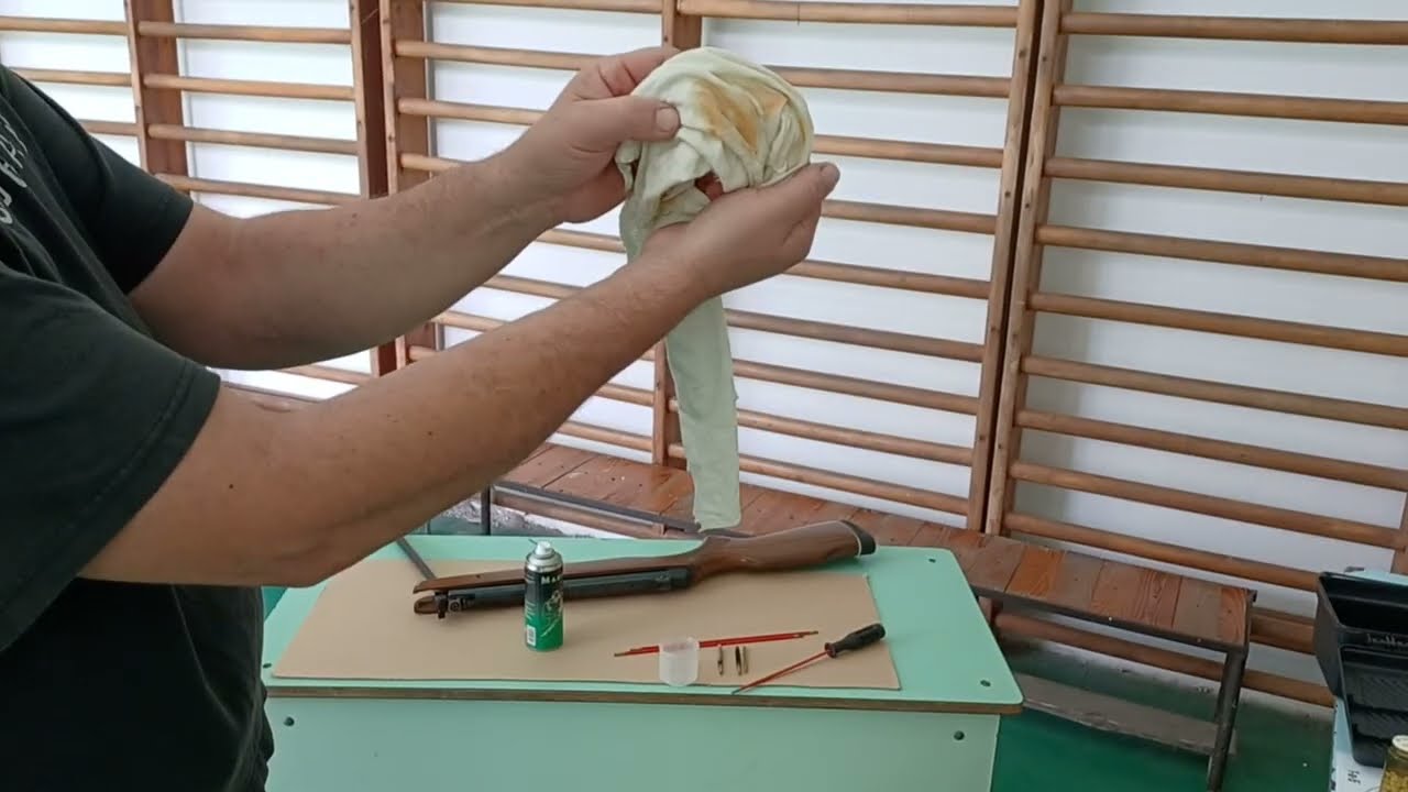 Légpuska tisztítása 2. foglalkozás