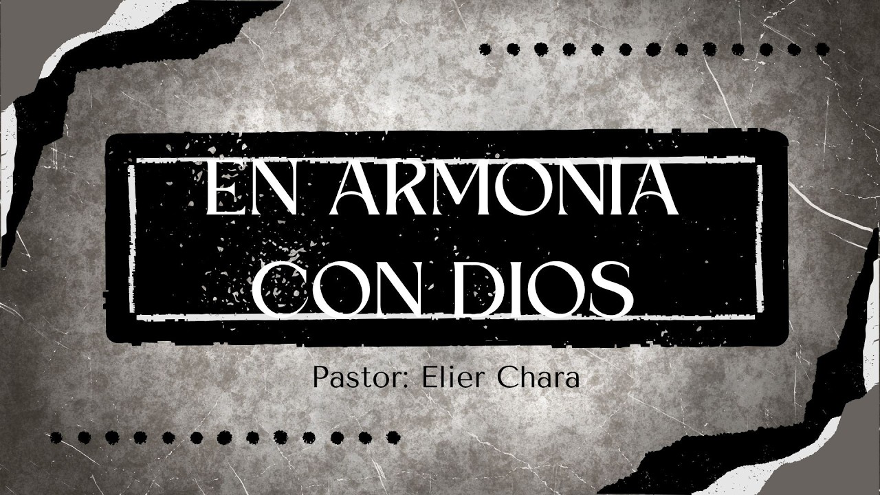 EN ARMONIA CON DIOS