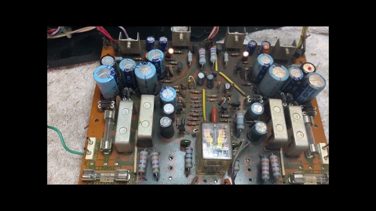 Another Sansui AU-717 repair, Part 1.