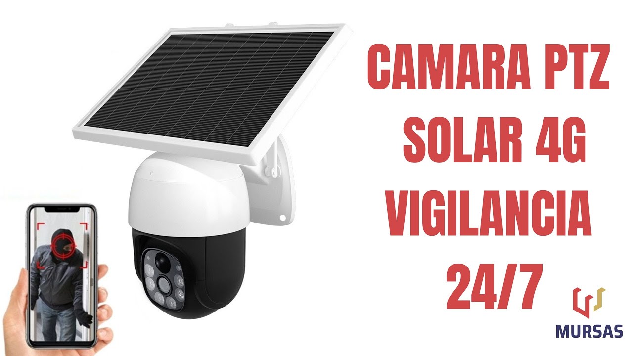 Configuración Cámara PTZ Solar 4G (App V380 - V380 pro)