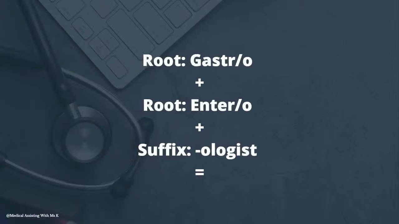 Medical Terminology for Beginners