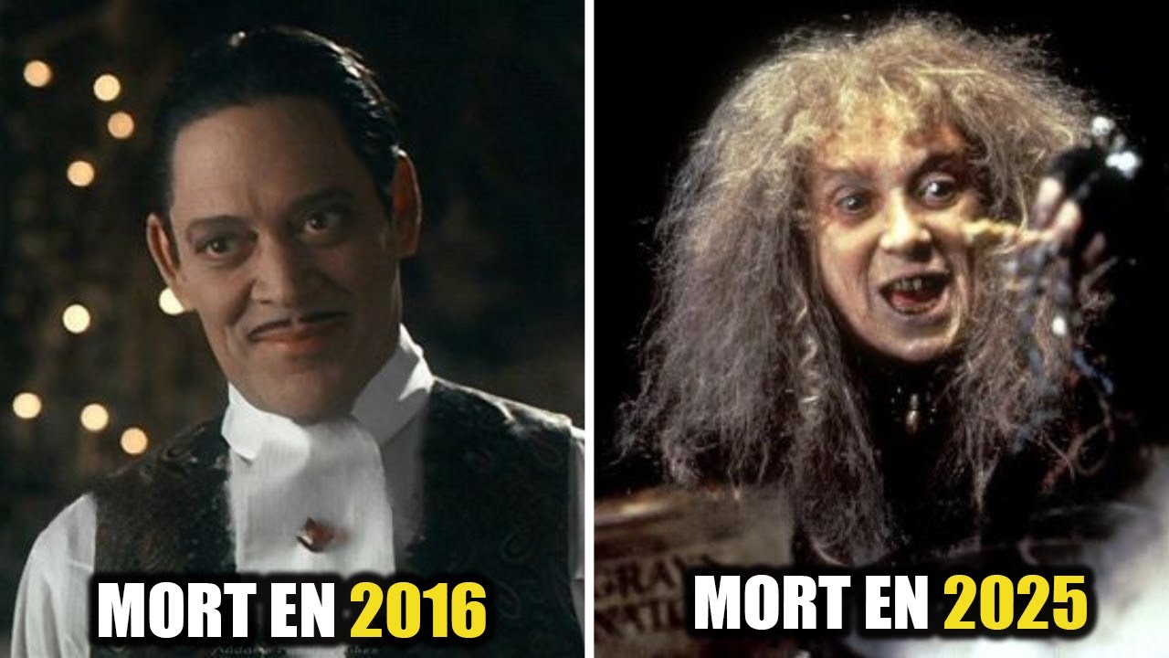 33 acteurs de la famille Addams décédés